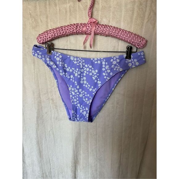 Wild Fable Purple Floral Swim Suit Bottom Size XL NWT - Picture 1 of 7